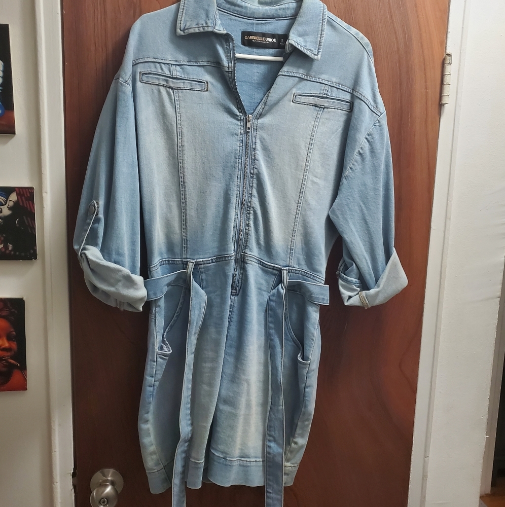 Gabrielle Union for New York and Company Denim Dress